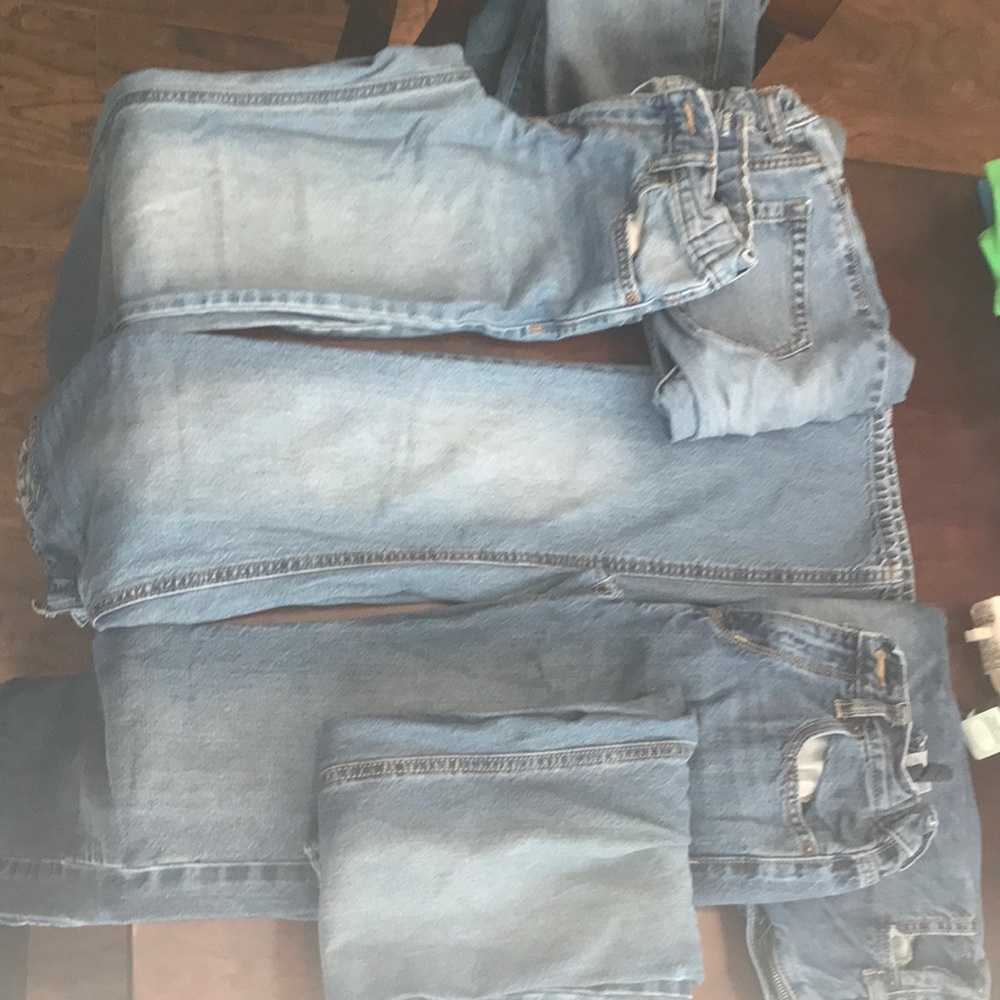 7 Pair for $50 Boys Old Navy Sz 12 Rg Boot Cut
